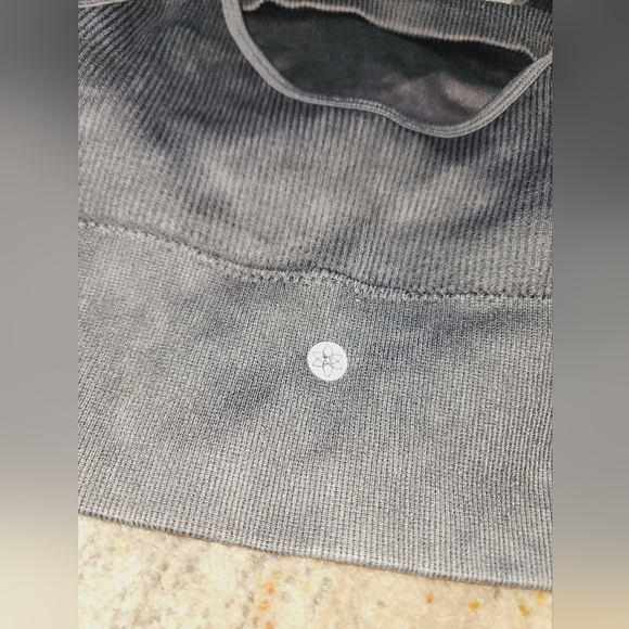 Harmony & Balance Stonewashed Gray Ribbed Set - Picture 4 of 14